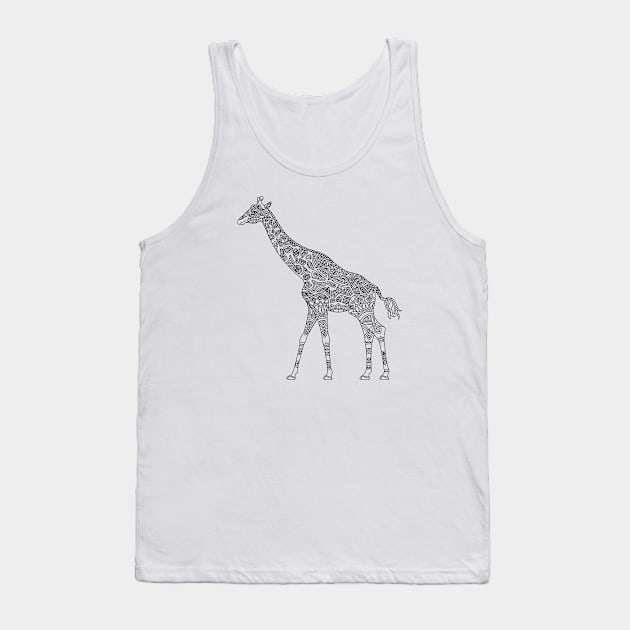 Giraffe Tank Top by TeesAndTheCities